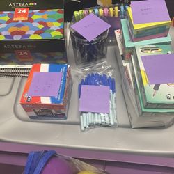 Assorted School Supplies