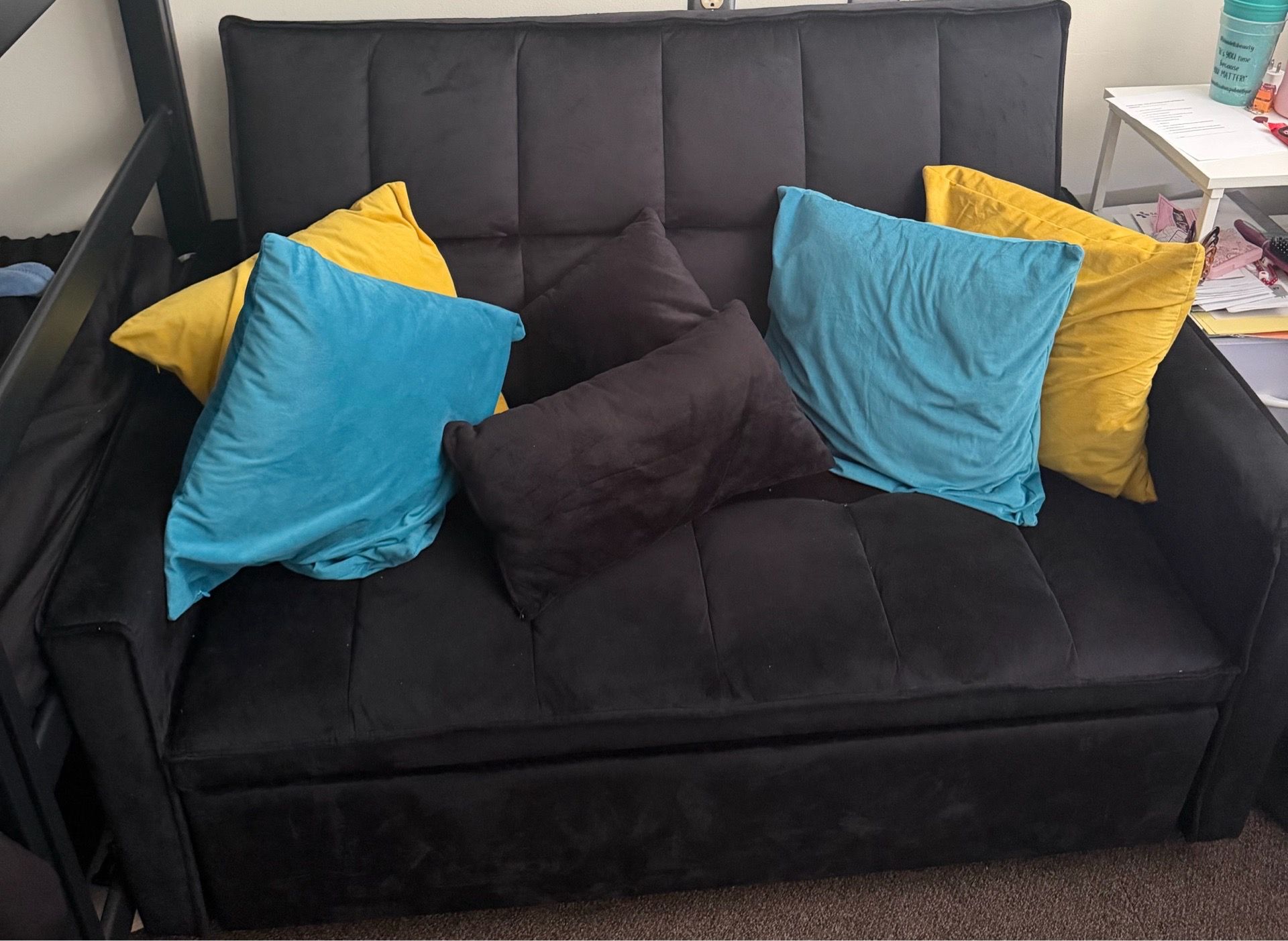 Black couch