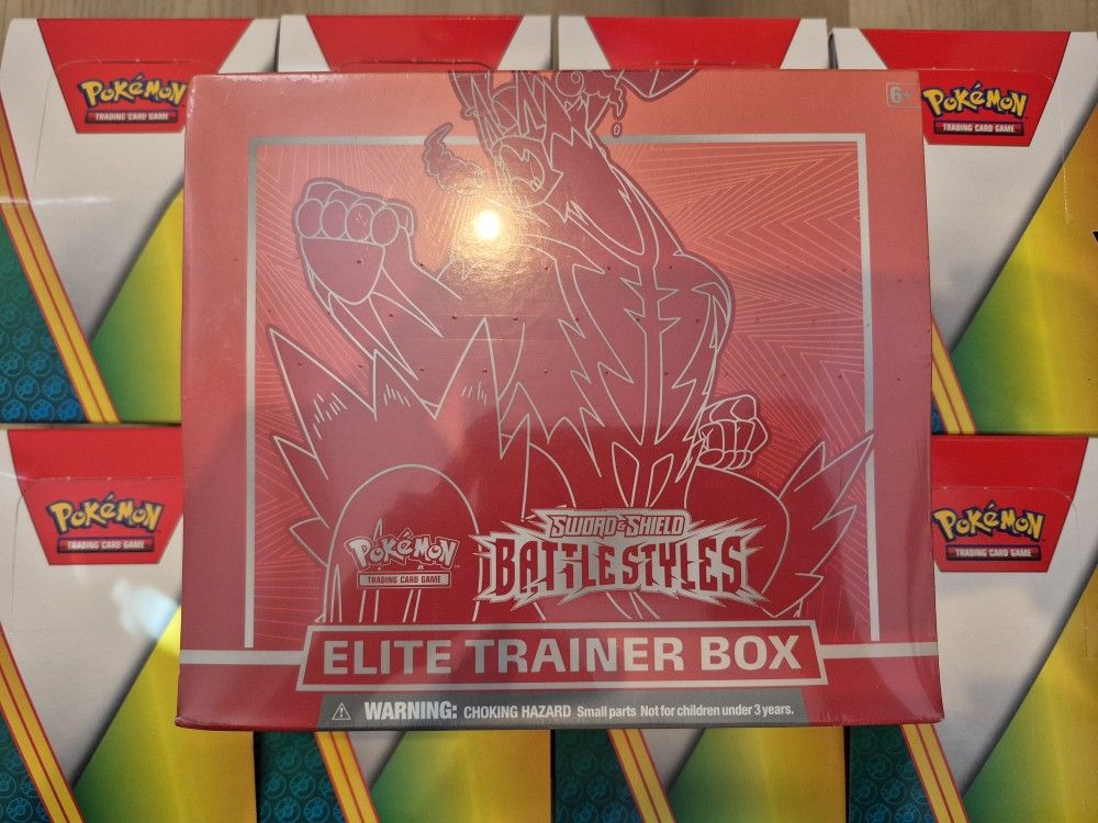 Pokemon TCG Sword And Shield Battle Styles ETB