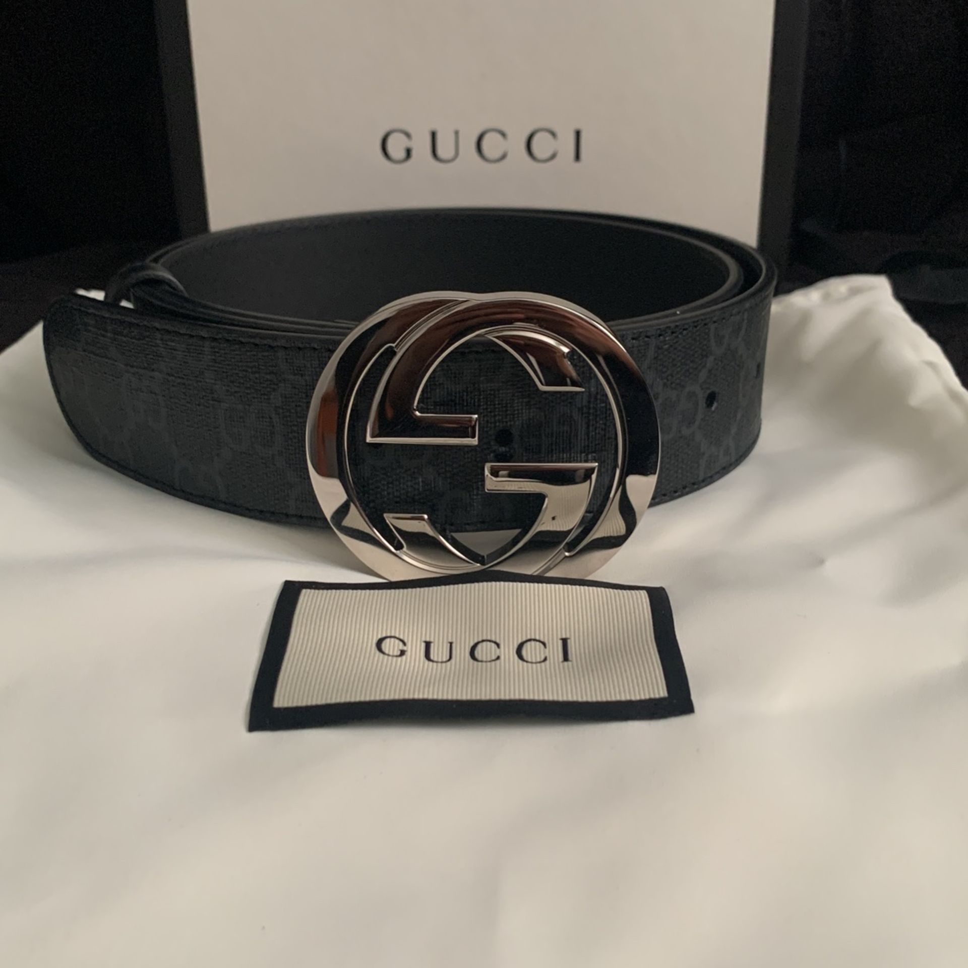 Gucci GG Supreme Belt
