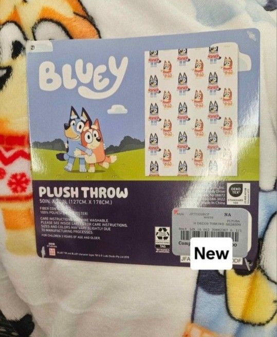 Bluey New Blanket