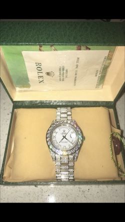 Lab diamond deals rolex