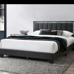 Queen Bed Frame With Mattress