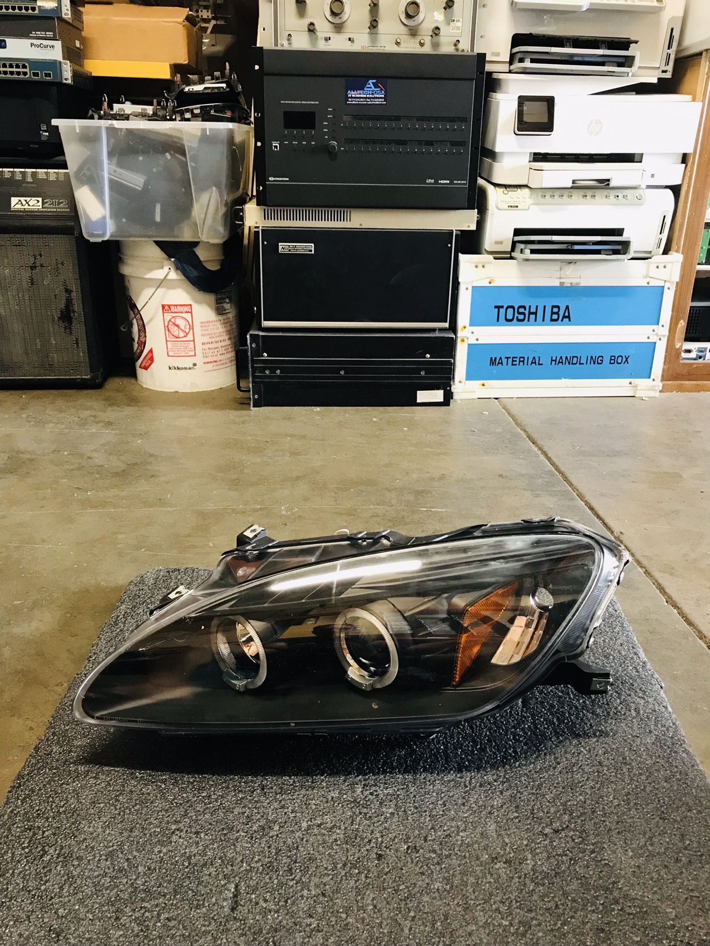 2000-2005 Honda S2000 Spec-D Black Driver Side Headlight