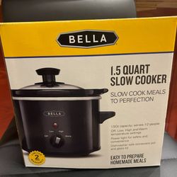 Bella 1.5 Qt Slow Cooker!