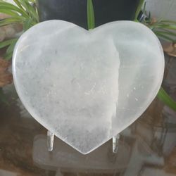 Selenite Heart