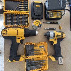 Dewalt Impact Driver & Drill Set 