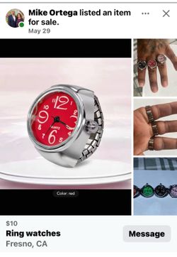 Ring watches