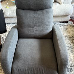 Grey Recliner 