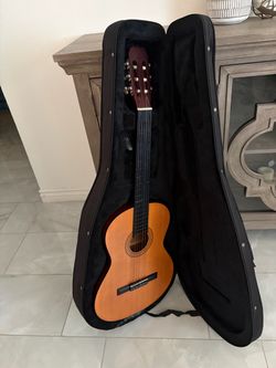 Guitar with case