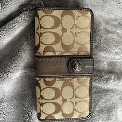 Coach wallet (brown)