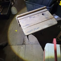 Antique Chair/desk