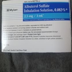Albuterol Solution 