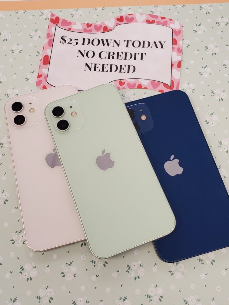 Apple IPhone 12 Mini Unlocked 64GB - Payment Plan Available For As Low As $25