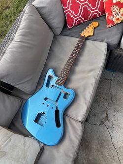 Metallic Blue Jaguar body Alder