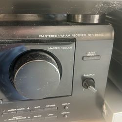 Sony  5CD changer //. Audio Video  control  center