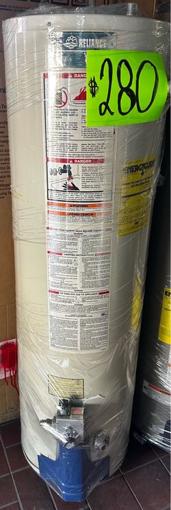 Reliance water heater 40gL