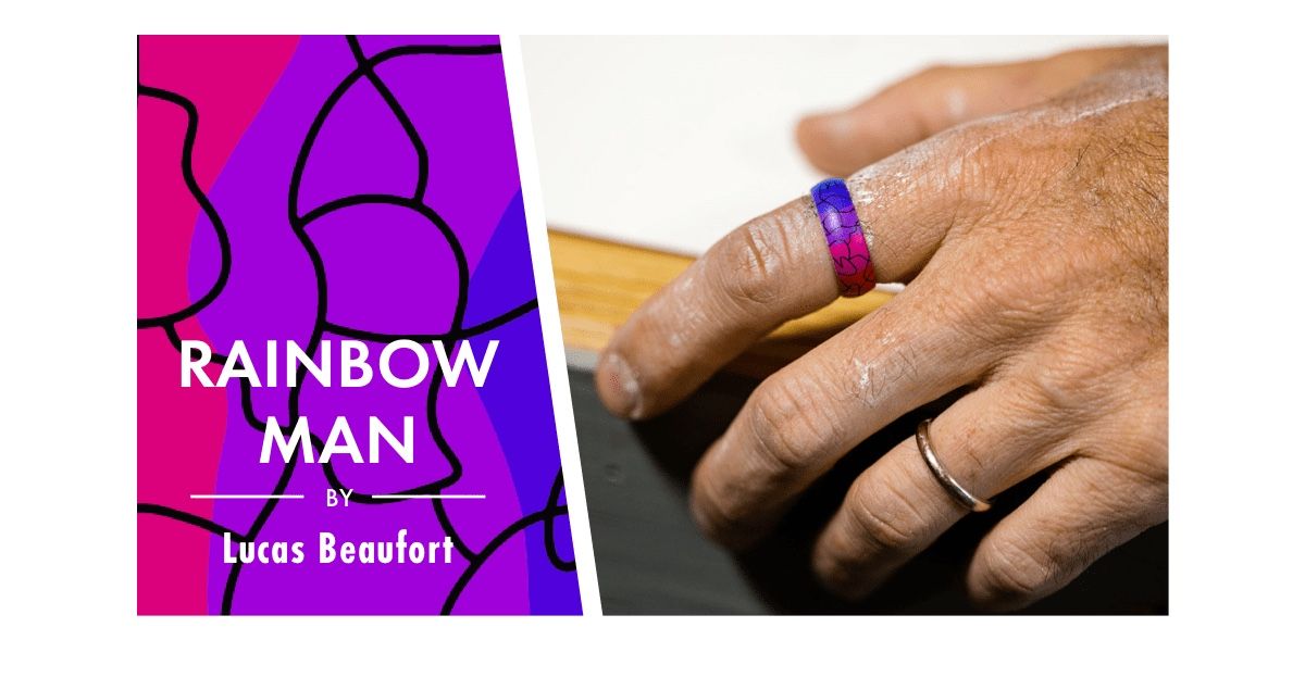 Inked by enso Rings x Lucas Beaufort “Rainbow Man” Size 6