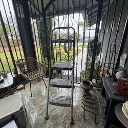 Werner 3-Step 250 lbs. Steel Step Ladder