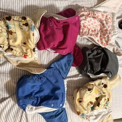 6 Grovia all In One Diapers 