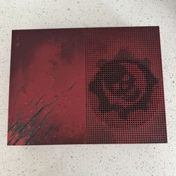 Xbox One S Gears of War 4 Limited Edition Crimson Red Console Tested