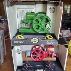 Waterloo Boy & John Deere Hit & Miss Engine Toys
