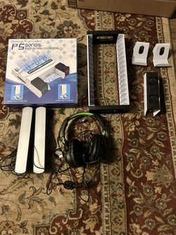 PS5 Gaming Ascessories With Headphone And Lights