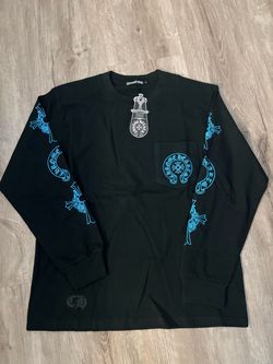 Blue and black chrome sleeve