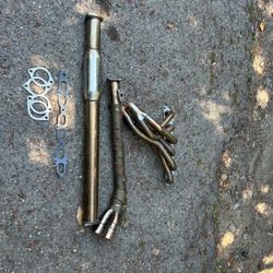 Pacesetter 7MGE Toyota Supra Cressida headers and exhaust