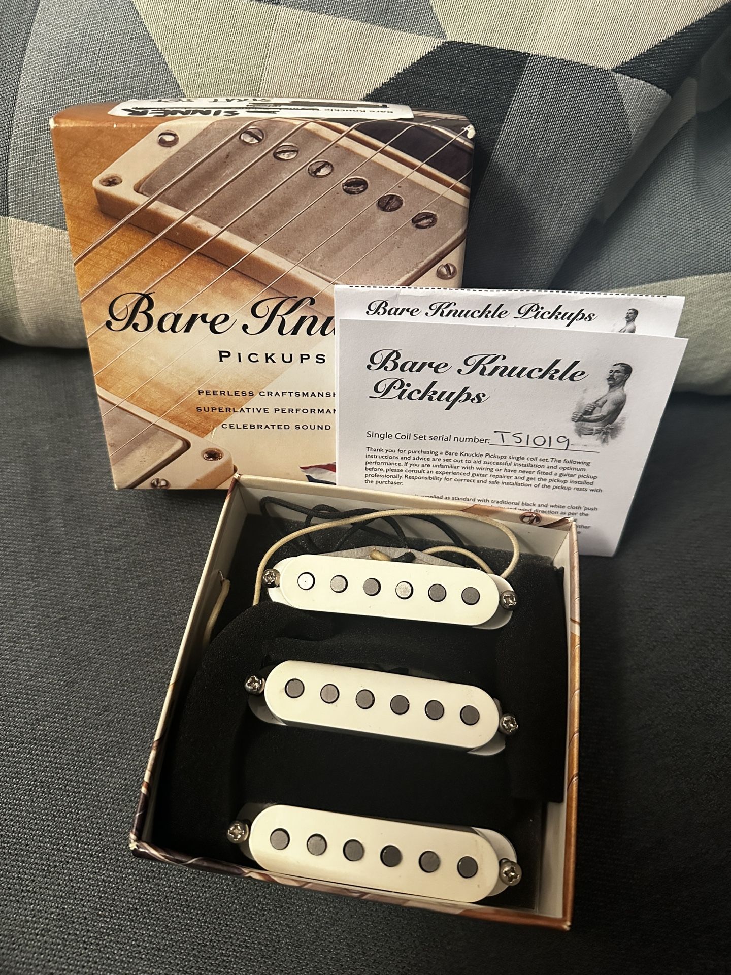 Bareknuckle Sinner Guitar Pickup Set