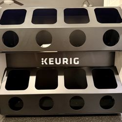 KEURIG PREMIUM 8-SLEEVE K-CUPS POD STORAGE RACK🆕