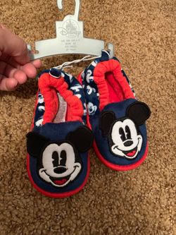 New Mickey slippers