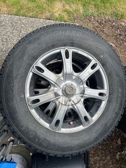 15” Konig 5x100 wheels with 215/65R15 Yokohama IceGuard studless tires. $700 OBO. Thurston/Grays Harbor