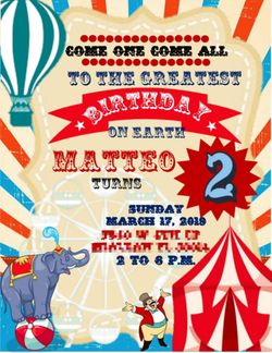 Birthday Invitations