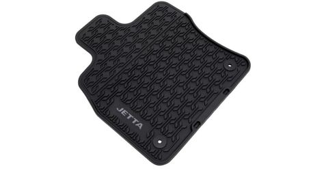 Jetta Rubber Floor Mats Set Of Two 