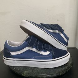 VANS women’s Size 8.5 Navy Blue Shoes 