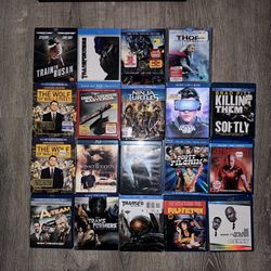 Blu-Ray lot 19 movies