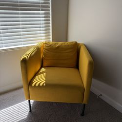 Yellow Accent Chair 