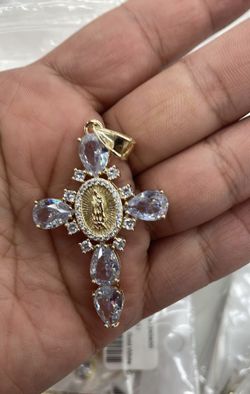Gold Filled Cross Charm
