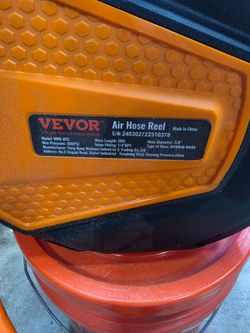 VEVOR NWA-D15 50ft Air Hose Reel