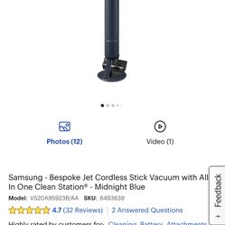 Samsung Vacuum