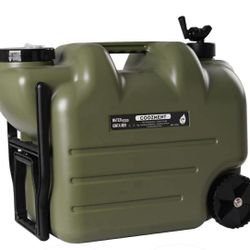 New-COOZMENT 7.4 Gallon (28L) Portable Water Containers with Spigot, BPA Free Water Jug, Military Green Water Tank, Multifunction Water Storage Contai
