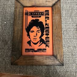 Bruce Springsteen Americana Frame Photo Carnival