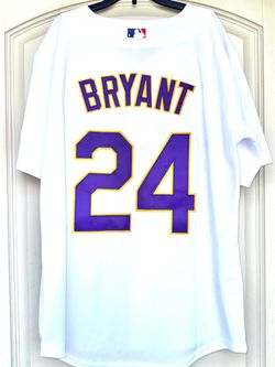 LARGE + XL - LA DODGERS #8 / #24 KOBE BRYANT JERSEY