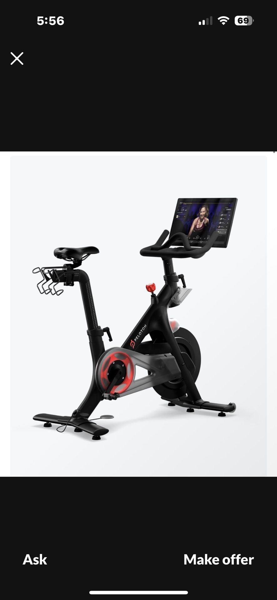 Peloton Bike For Sale $500 Or Best Offer