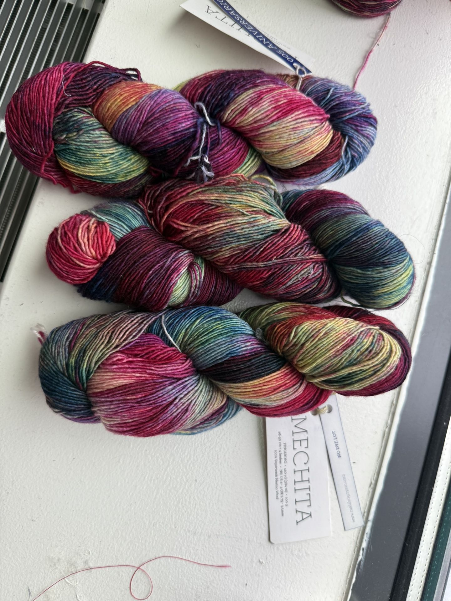 100% Merino Wool yarns!