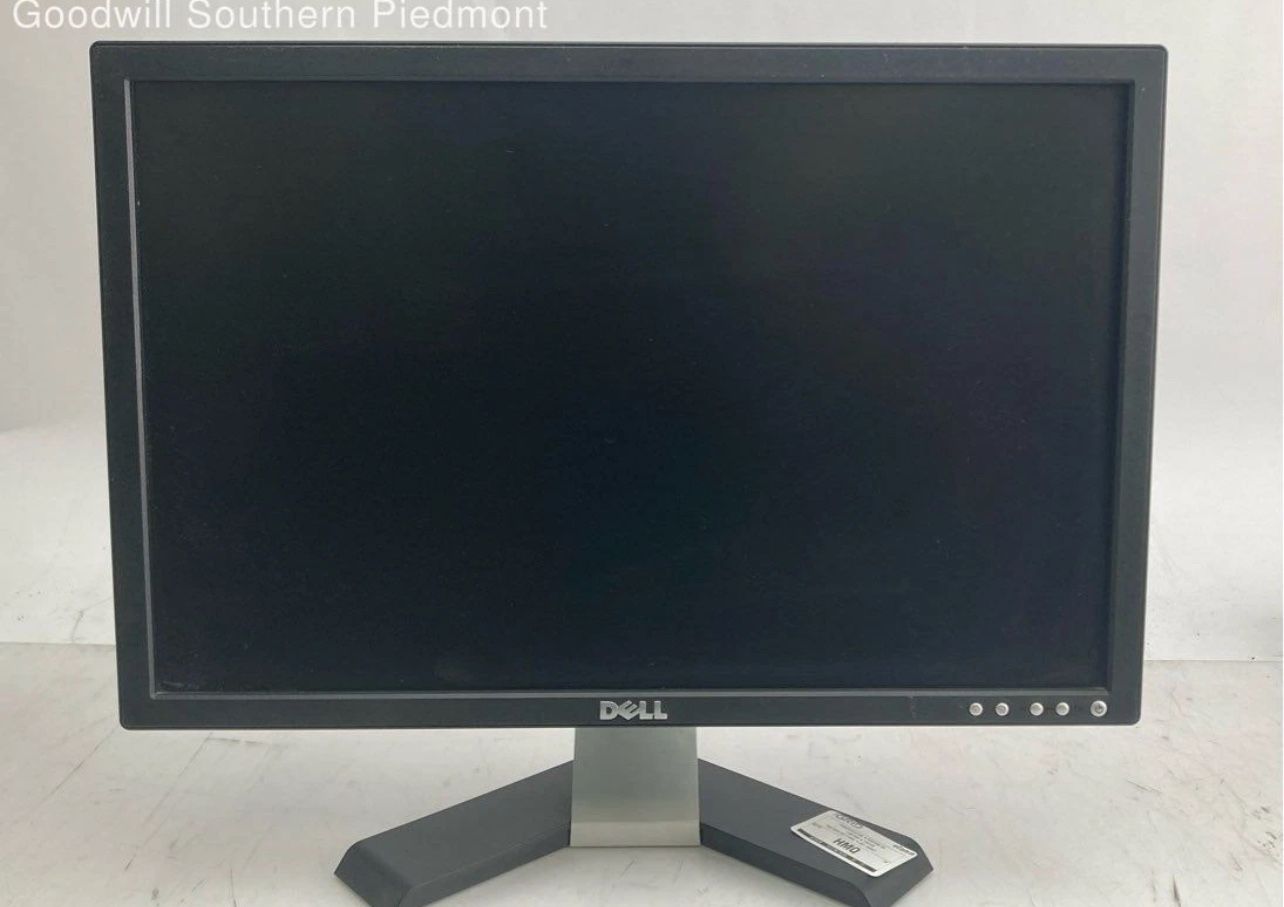 Dell E207Wfpc Black 20 Inch Wide Screen Flat Panel Lcd Monitor
