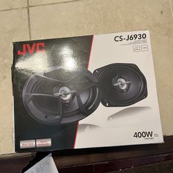 JVC CS-J6930 6"x9" 3-Way Car Audio Speakers for Enhanced Sound Experience. Powerful Bass and Clear Vocals. Easy Installation & Durable Design. 400 Wat
