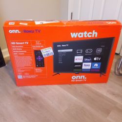 -FIRM PRICE NON-NEGOTIABLE- 32 In. Onn Roku Smart TV W/Remote