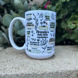 Daily Bible Affirmations 15 Oz Mug 